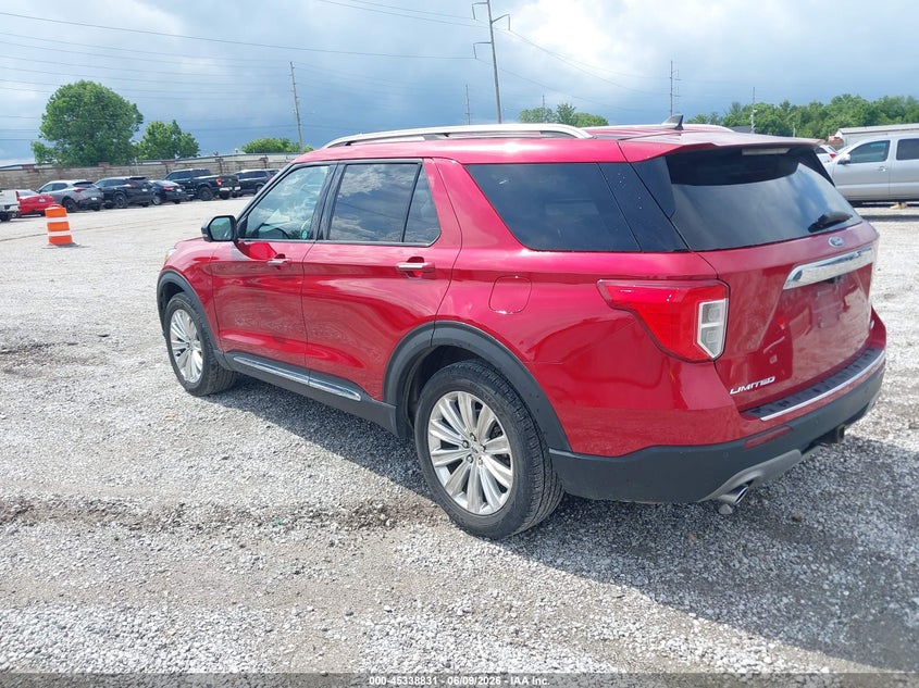 2021 FORD EXPLORER auction photo 3