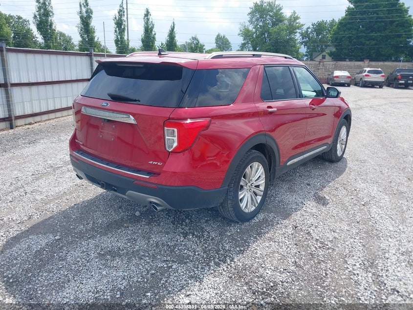 2021 FORD EXPLORER auction photo 4