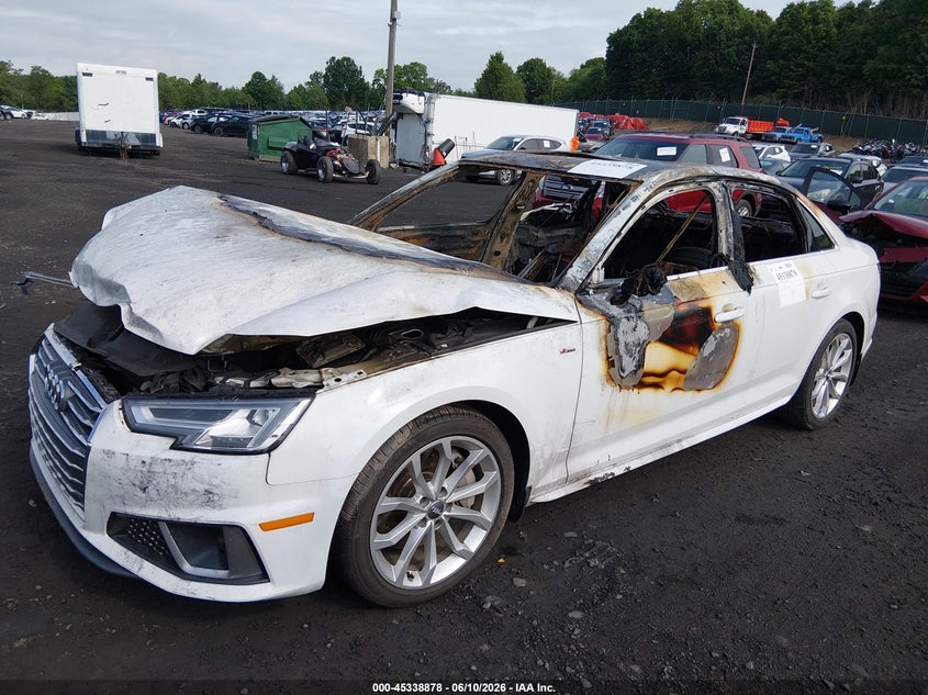 Vin: wauenaf4xka113892, lot: 45836814, audi a4 45 premium 20192