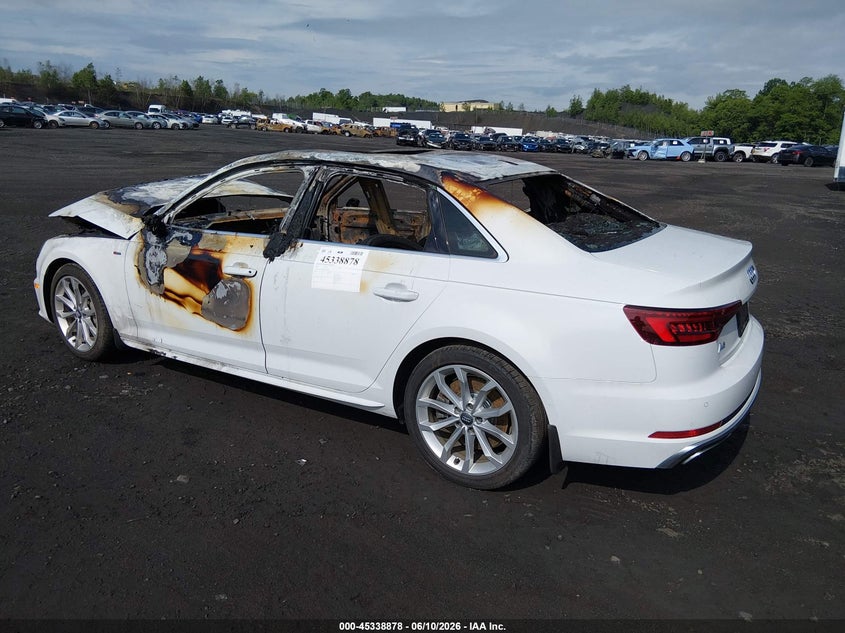 Vin: wauenaf4xka113892, lot: 45836814, audi a4 45 premium 20193