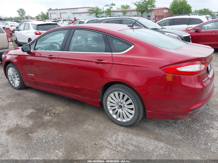 Vin: 3fa6p0lu2dr322171, lot: 45836830, ford fusion hybrid se 20133