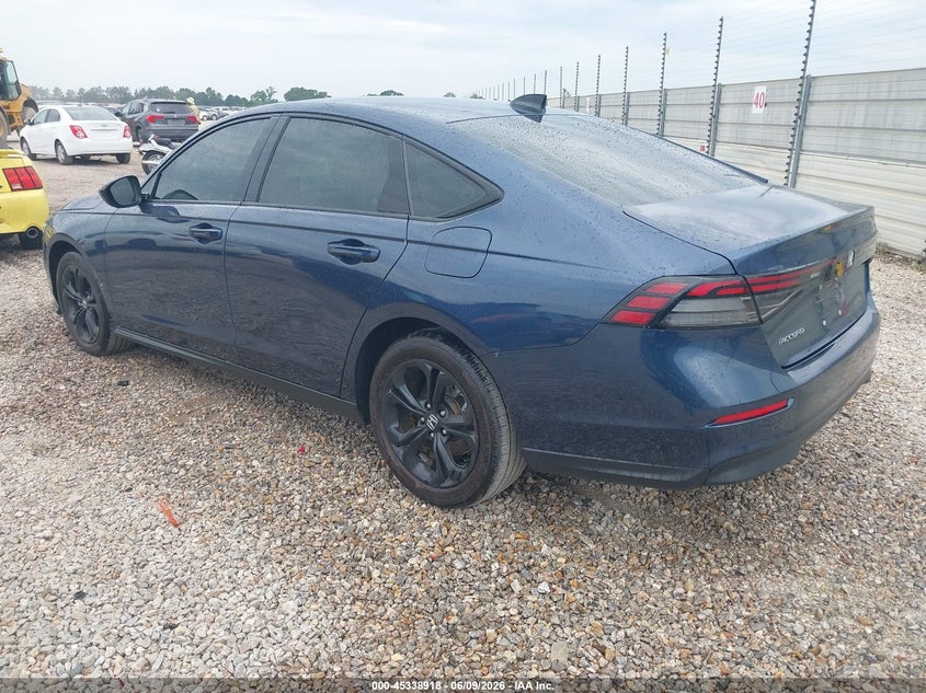 Vin: 1hgcy1f45sa037405, lot: 45836854, honda accord se 20253