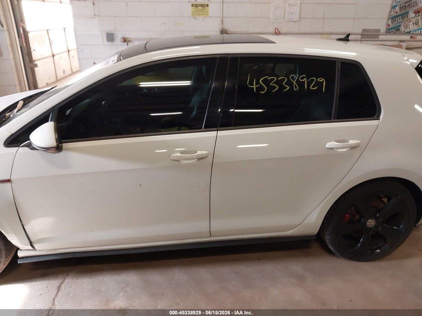 2017 Volkswagen Golf Gti Se 4-Door VIN: 3VW447AUXHM008046 Lot: 45338929