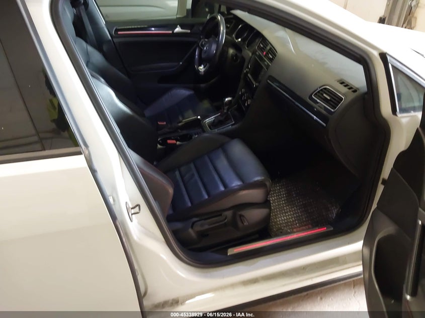 VOLKSWAGEN GOLF GTI 2017 VIN 3VW447AUXHM008046