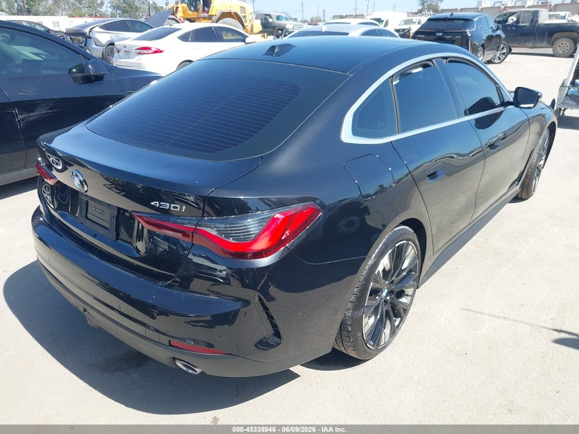 Vin: wba23fb01sfu82250, lot: 45836882, bmw 430i gran coupe 20254