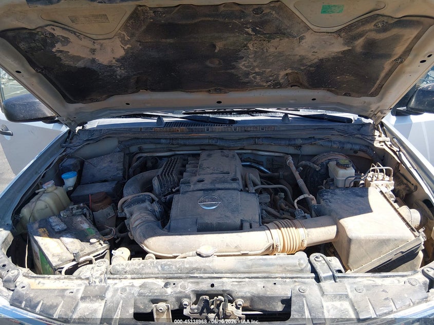 2010 NISSAN NAVARA (FRONTIER) TRUCK 4.0L V-6 DOHC, VVT, 261HP