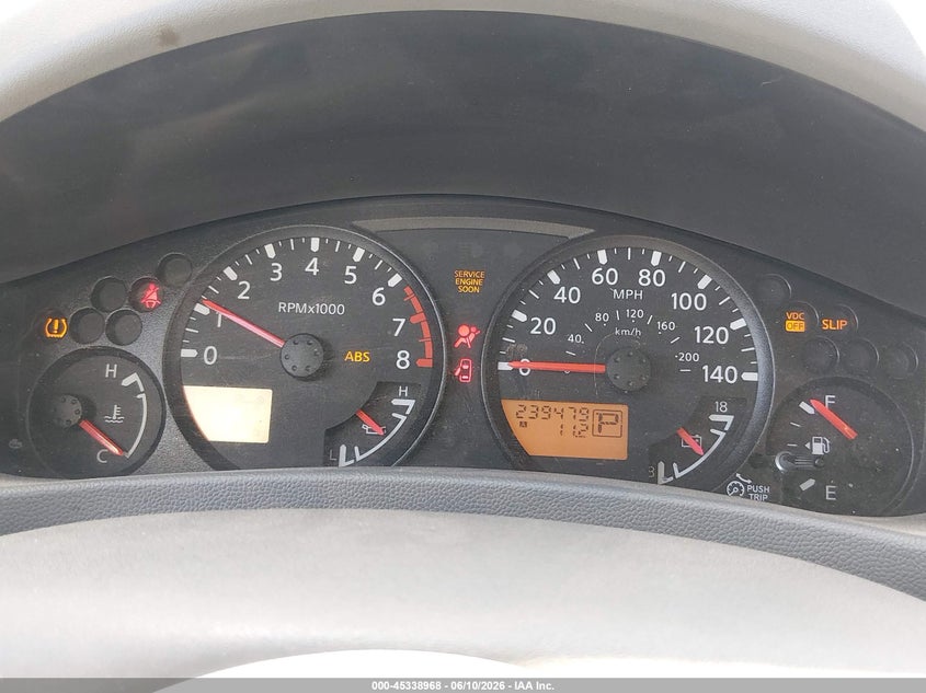 2010 NISSAN NAVARA (FRONTIER) TRUCK 4.0L V-6 DOHC, VVT, 261HP