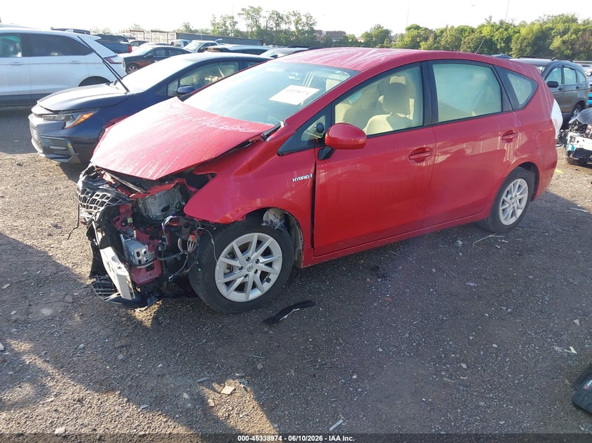 2012 Toyota Prius V Two JTDZN3EU0C3118283 photo 1