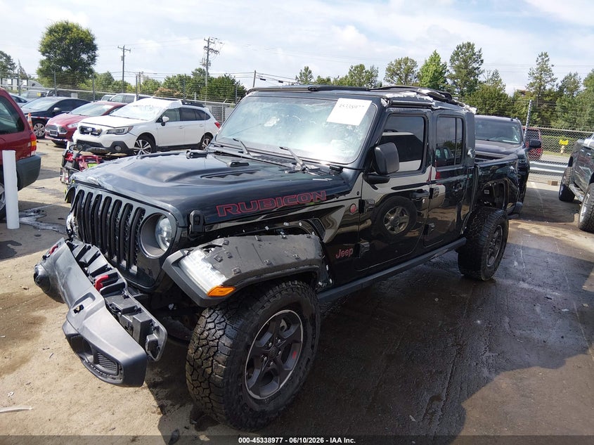 Vin: 1c6jjtbg0pl581349, lot: 45836913, jeep gladiator rubicon 4x4 20232