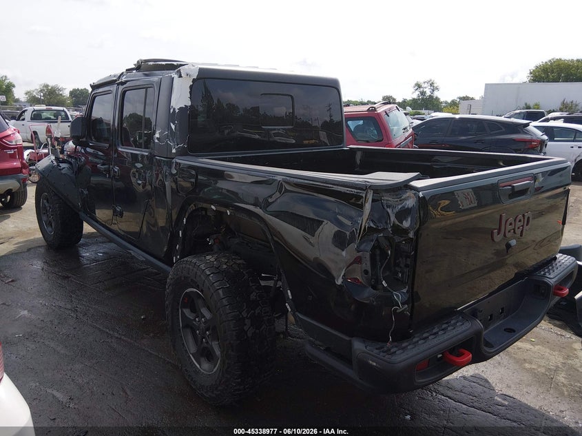 Vin: 1c6jjtbg0pl581349, lot: 45836913, jeep gladiator rubicon 4x4 20233