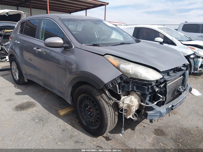 2017 KIA SPORTAGE auction photo 1