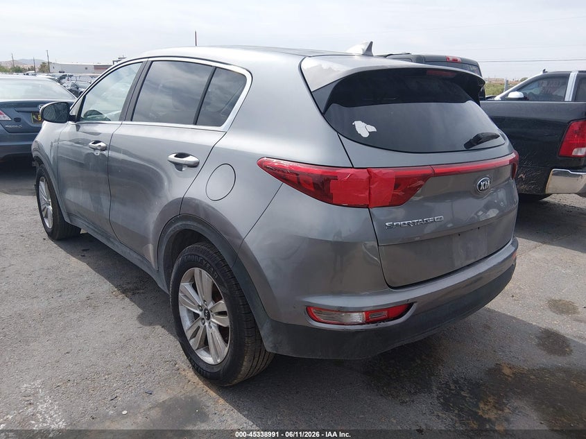 2017 KIA SPORTAGE auction photo 3