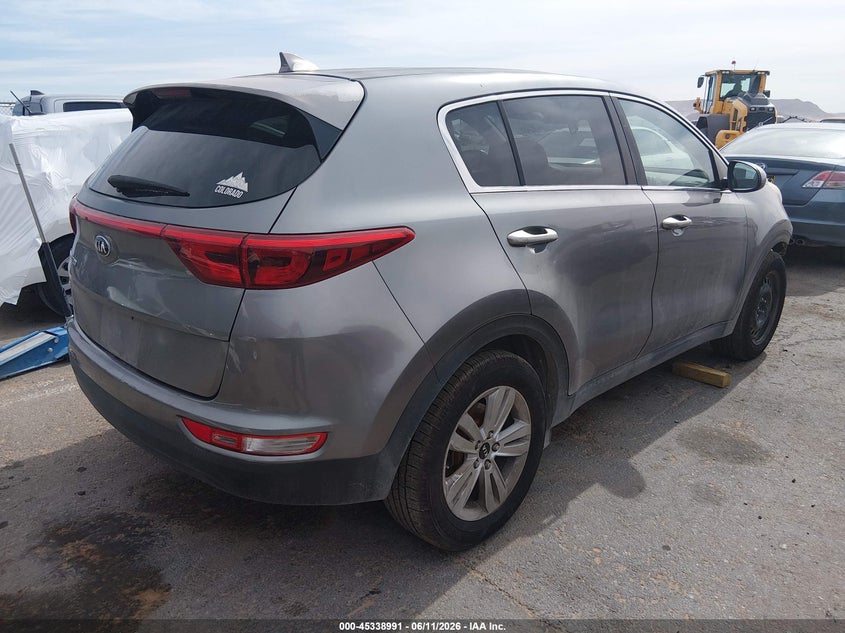 2017 KIA SPORTAGE auction photo 4