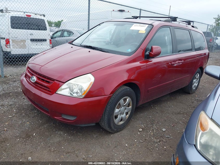 Vin: kndmg4c31a6346664, lot: 45836939, kia sedona lx 20102