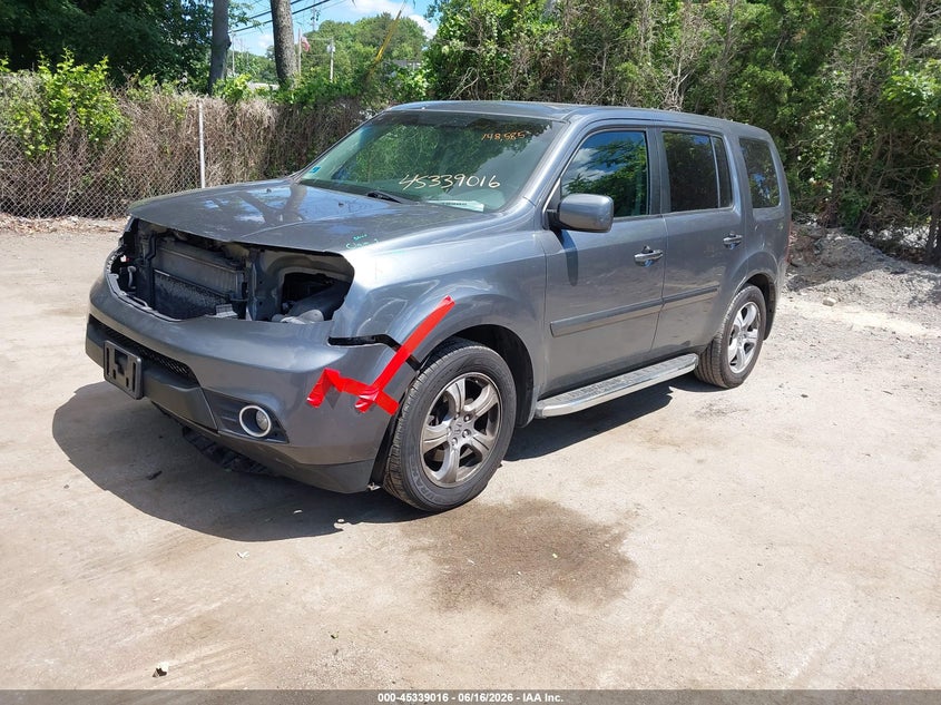 2013 HONDA PILOT auction photo 2
