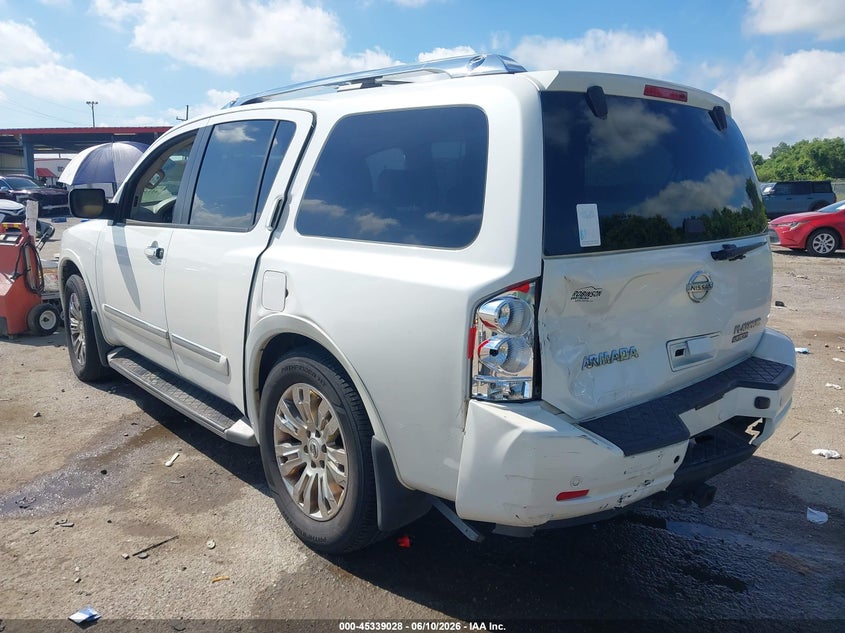 2015 NISSAN ARMADA auction photo 3
