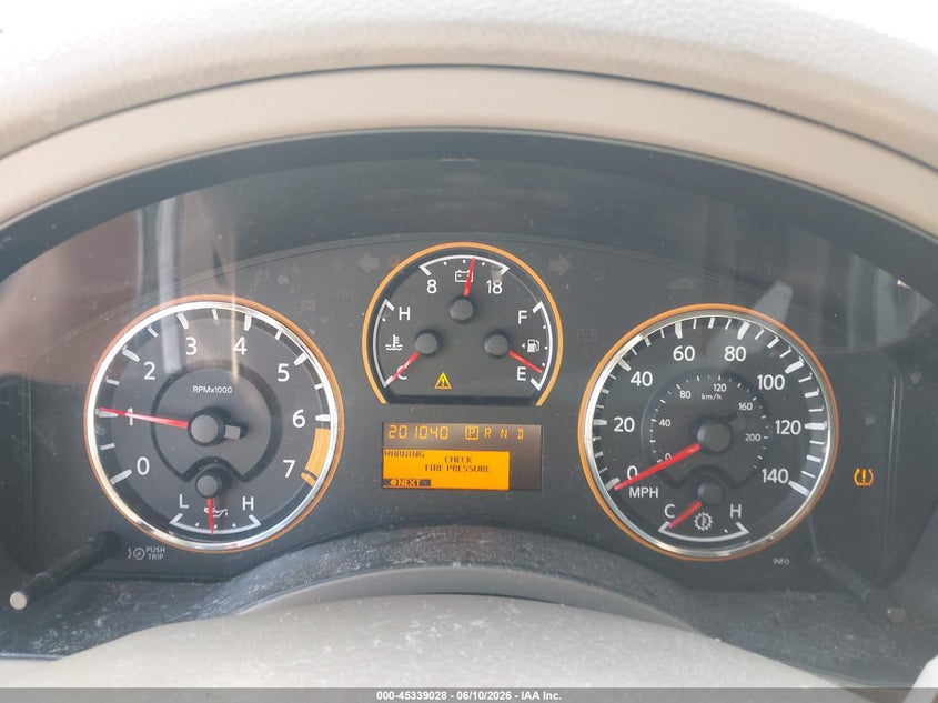 2015 NISSAN ARMADA auction photo 7