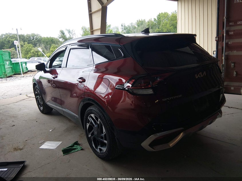 VIN 5XYK53DF6SG259485 2025 KIA SPORTAGE SX-PRESTIGE