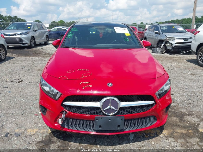 2019 Mercedes-Benz A 220 VIN: WDD3G4EB0KW026310 Lot: 45339045