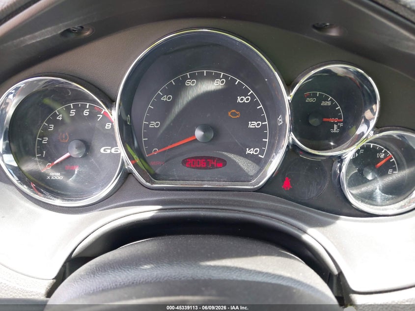 2008 Pontiac G6 VIN: 1G2ZG57B784261609 Lot: 45339113