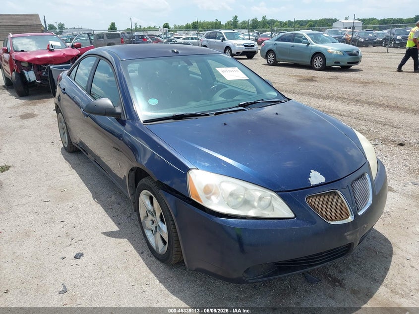 2008 PONTIAC G6 auction photo 1