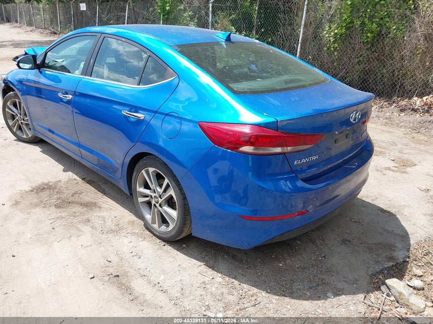 2017 HYUNDAI ELANTRA auction photo 3
