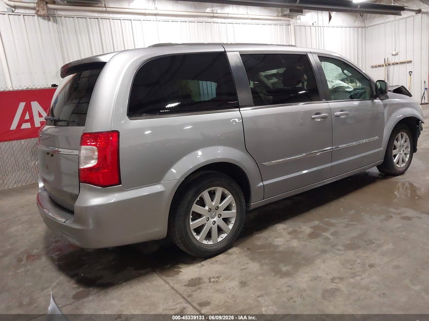 Vin: 2c4rc1bg7dr731938, lot: 45837069, chrysler town & country touring 20134