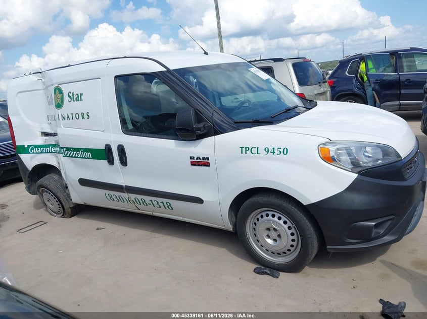 2020 Ram Promaster City Tradesman VIN: ZFBHRFAB0L6P65614 Lot: 45339161