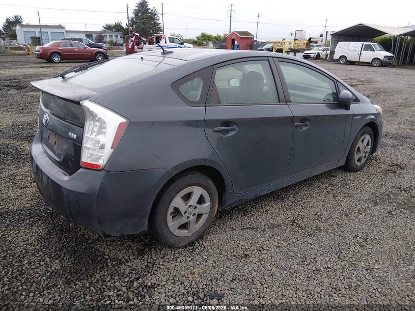 Vin: jtdkn3du8a1294400, lot: 45837107, toyota prius iii 20104