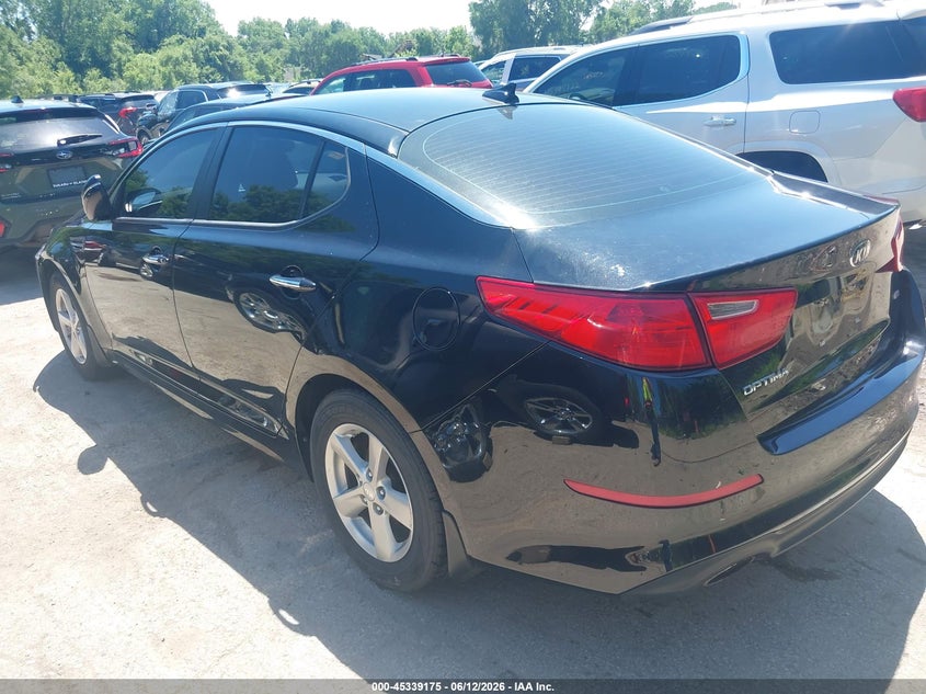 2015 KIA OPTIMA auction photo 3