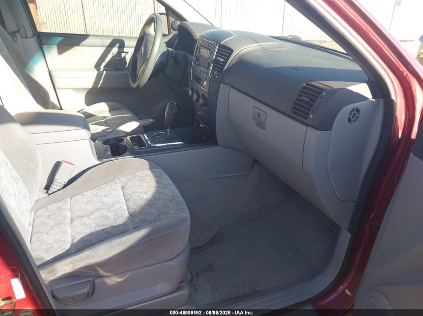 2007 KIA SORENTO SPORT UTILITY VEHICLE 3.8L V-6 DOHC, VVT, 262HP