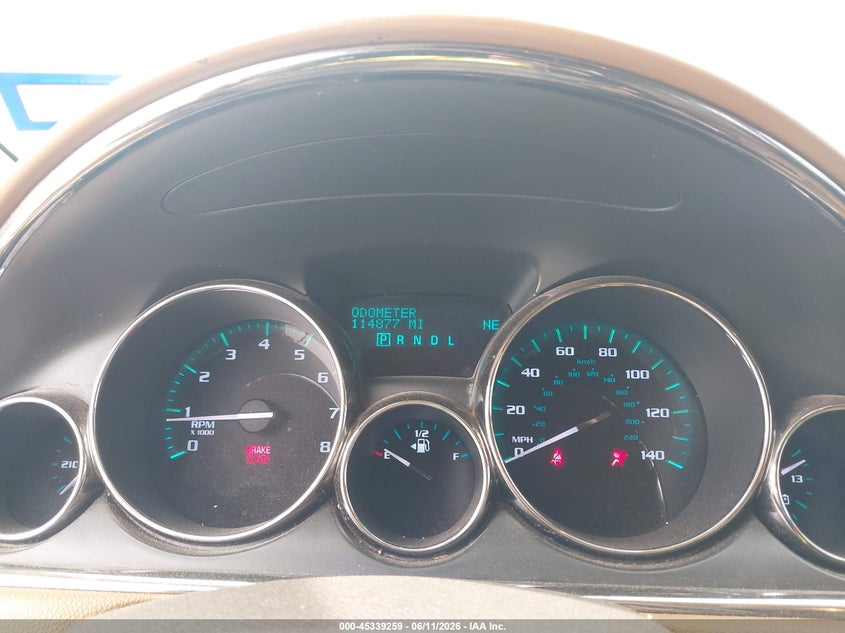 2017 BUICK ENCLAVE auction photo 7
