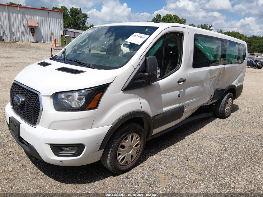 Vin: 1fbax2y86mka50292, lot: 45837204, ford transit-350 passenger van xlt 20212