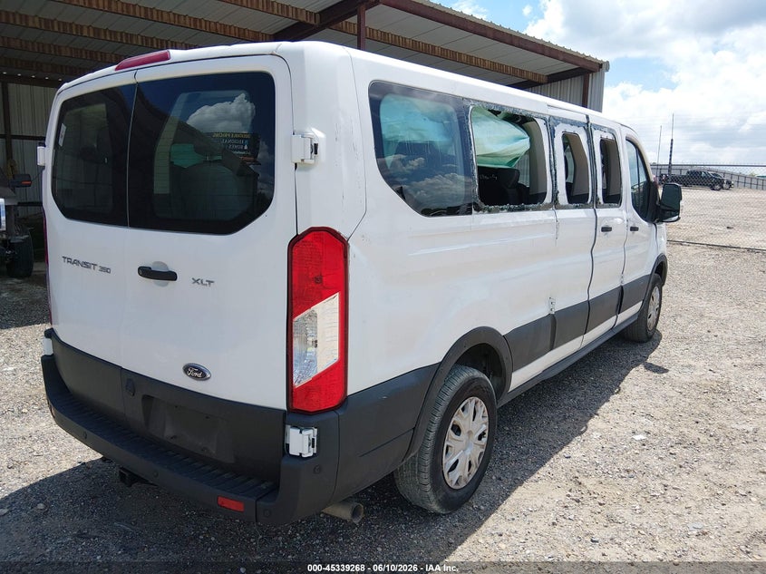 Vin: 1fbax2y86mka50292, lot: 45837204, ford transit-350 passenger van xlt 20214