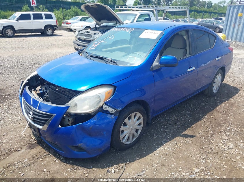 2012 Nissan Versa 1.6 Sv 3N1CN7AP0CL838414 photo 1