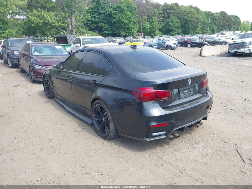 Vin: wbs8m9c57j5l01218, lot: 45837215, bmw m3 20183