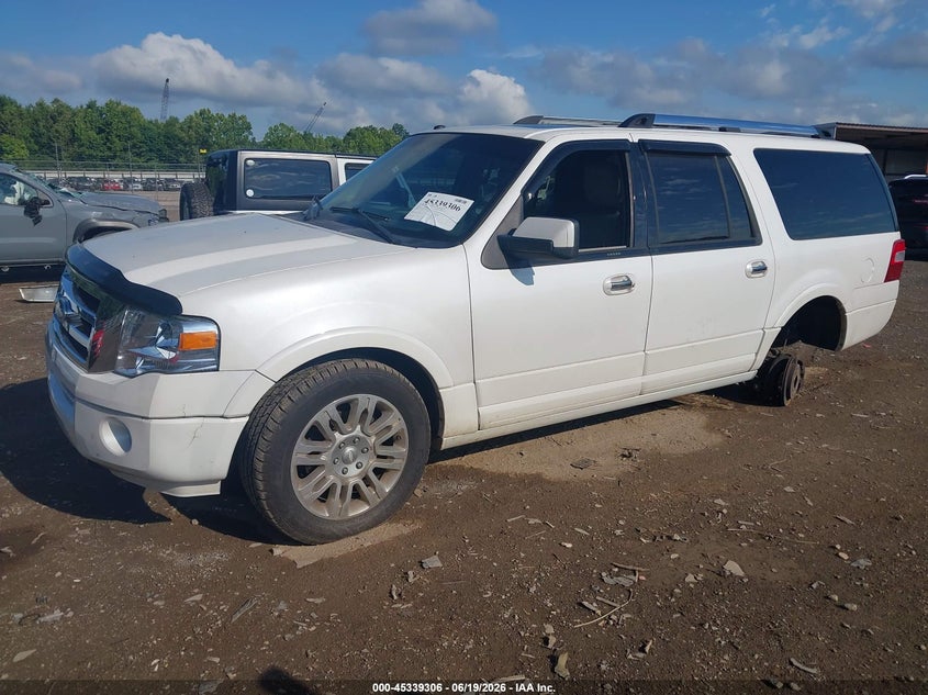 Vin: 1fmjk2a55bef57637, lot: 45837242, ford expedition el limited 20112