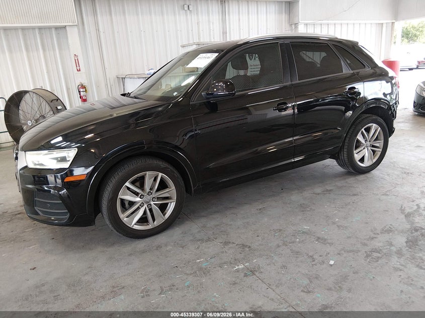 Vin: wa1eccfs2hr017634, lot: 45837243, audi q3 2.0t premium 20172