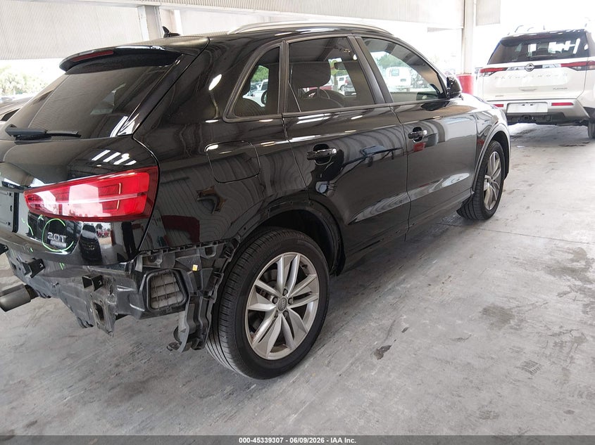 Vin: wa1eccfs2hr017634, lot: 45837243, audi q3 2.0t premium 20174