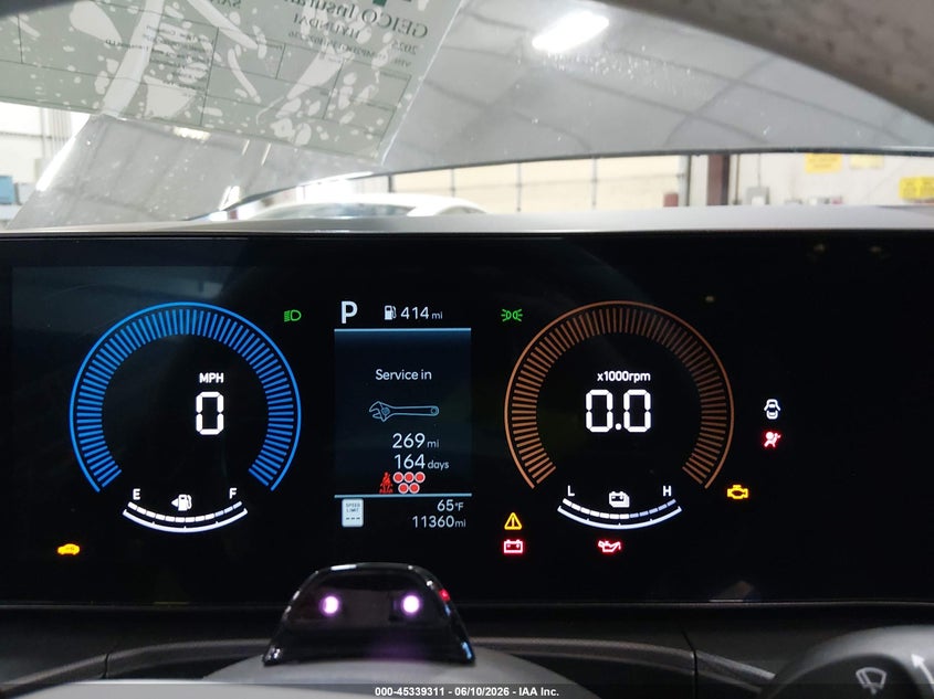 2025 HYUNDAI SANTA FE HYBRID auction photo 7