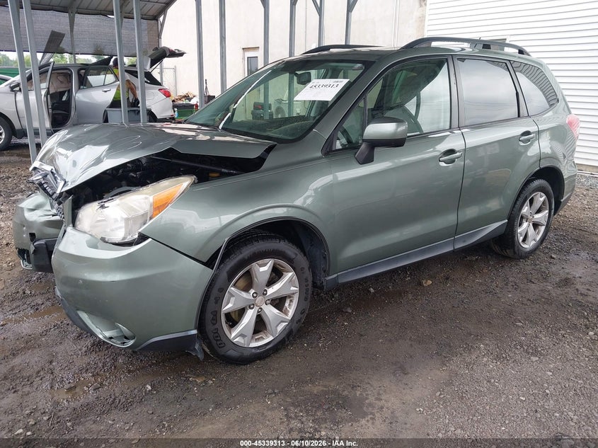 Vin: jf2sjadc2fh429345, lot: 45837249, subaru forester 2.5i premium 20152