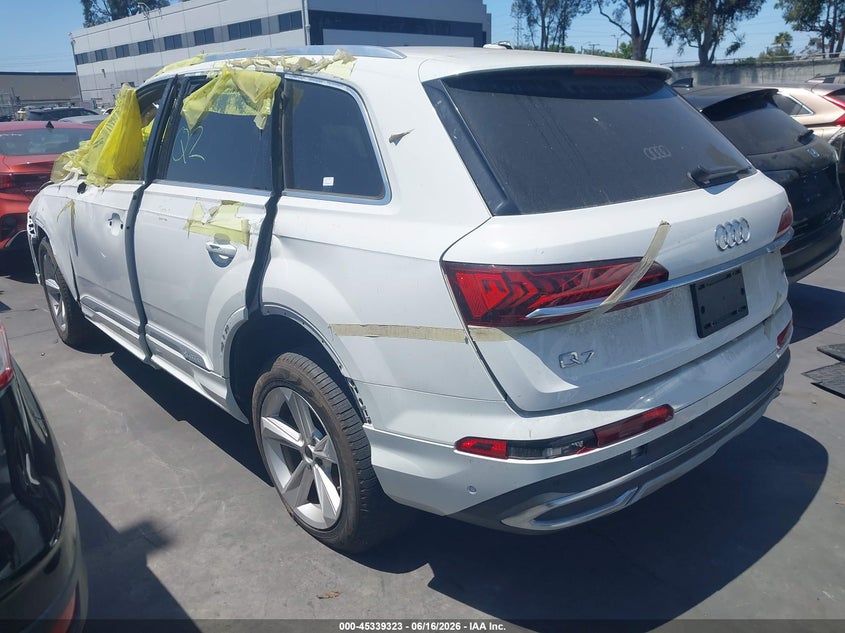 Vin: wa1lcbf76pd006421, lot: 45837259, audi q7 premium plus 45 tfsi quattro tiptronic 20233