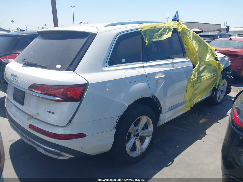 Vin: wa1lcbf76pd006421, lot: 45837259, audi q7 premium plus 45 tfsi quattro tiptronic 20234