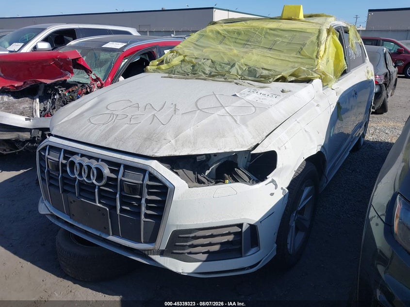 Vin: wa1lcbf76pd006421, lot: 45837259, audi q7 premium plus 45 tfsi quattro tiptronic 20232