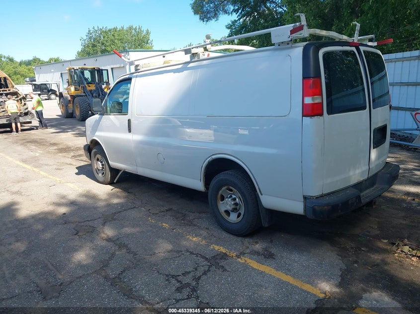 Vin: 1gcwgfff3f1122973, lot: 45837281, chevrolet express 2500 work van 20153
