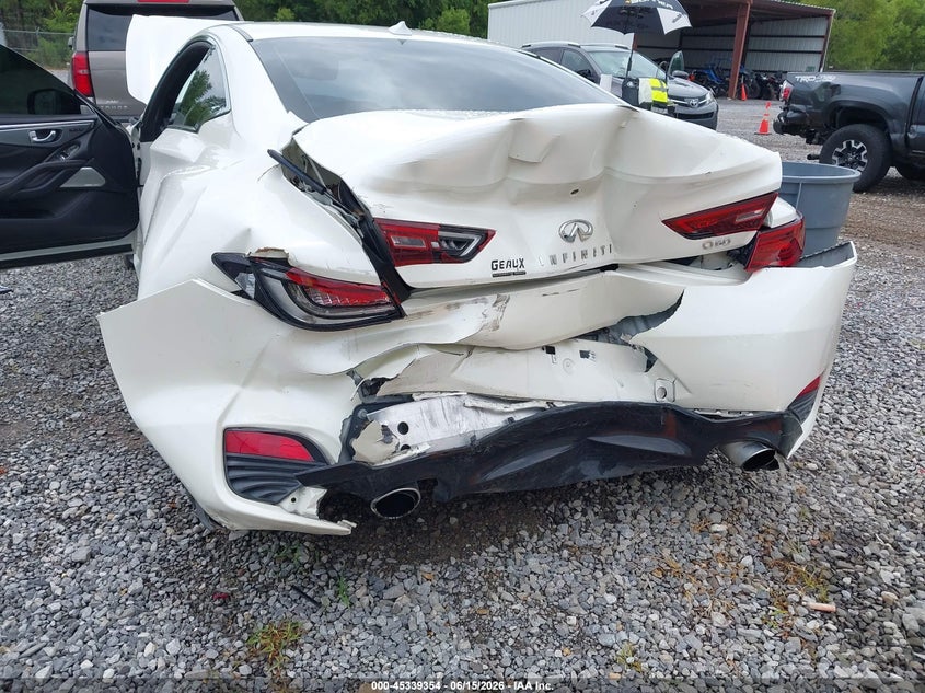 2018 Infiniti Q60 3.0T Luxe VIN: JN1EV7EK1JM341043 Lot: 45339354