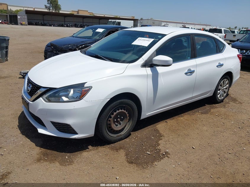 2017 Nissan Sentra Sv 3N1AB7AP9HY383038 photo 1
