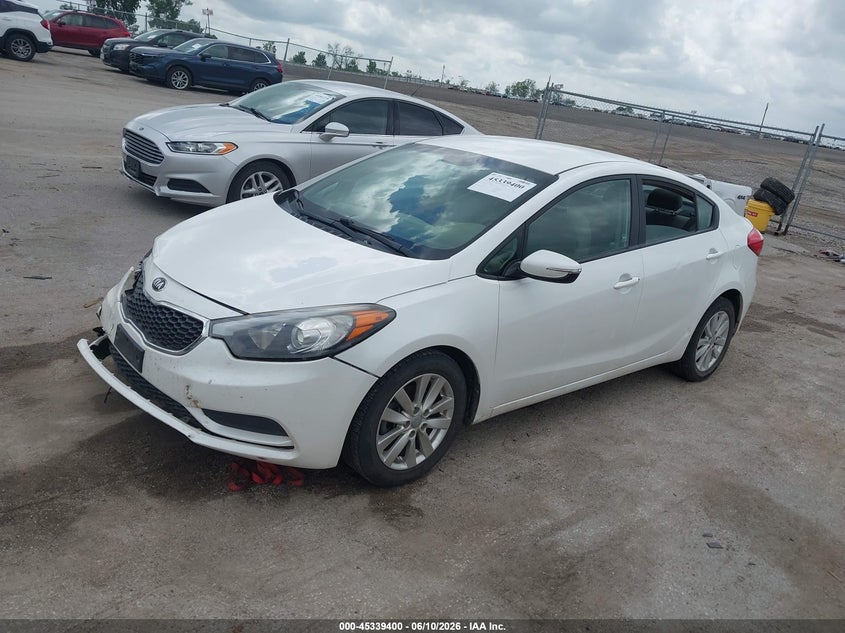 2014 KIA FORTE SEDAN 1.8L I-4 DOHC, VVT, 148HP