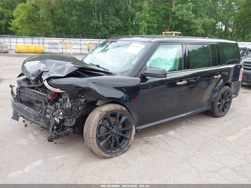 Vin: 2fmhk6c84kba16412, lot: 45837340, ford flex sel 20192