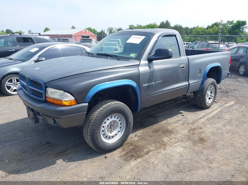2002 Dodge Dakota Sport 1B7GG36NX2S553227 photo 1